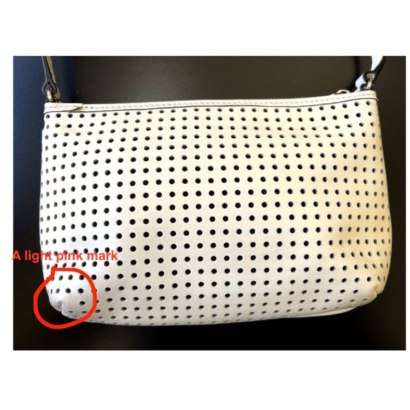 Marc Jacobs black bow crossbody purse, cream color - Picture 7 of 11